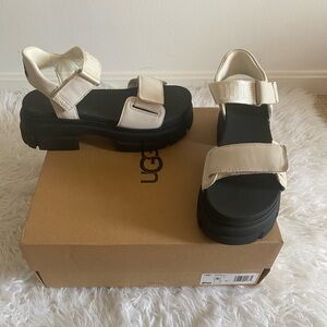 UGG Women’s Cream Platform Sport Sandal